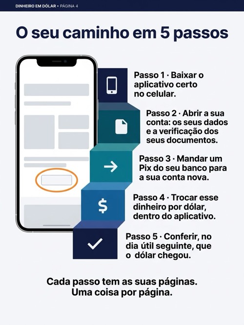 Página 4: O seu caminho em 5 passos